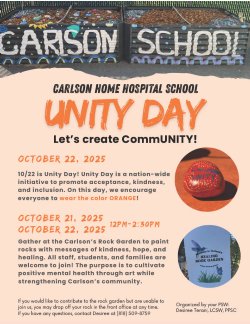 Unity day flyer english